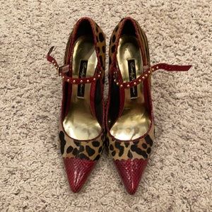 Cheetah stilettos
